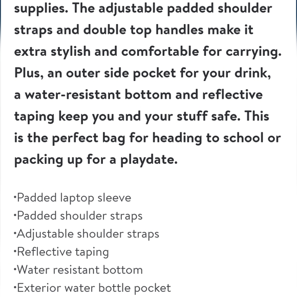 Schoolyard Vibes Backpack with Stationary Set - Picture 5 of 6